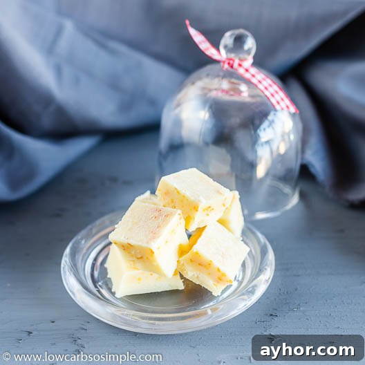 Orange Creamsicle Fudge Recipe: Tangy Orange Vanilla Fudge 20 Keto Orange Creamsicle Fudge | Low-Carb, So Simple