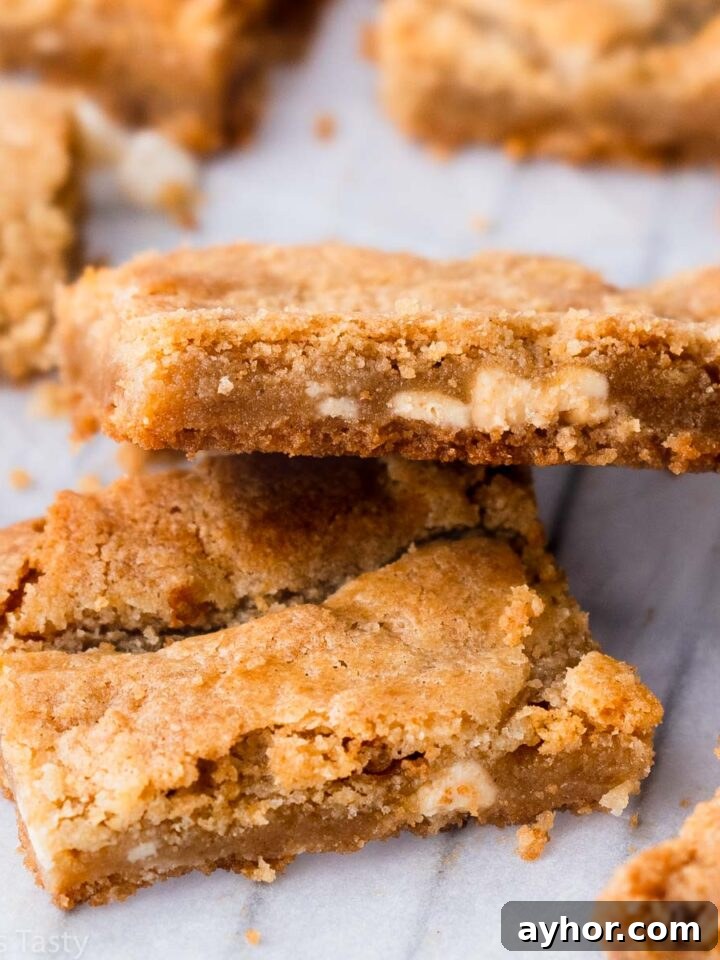 Easy White Chocolate Brownies