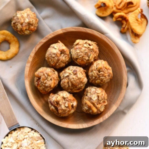 apple chai energy balls
