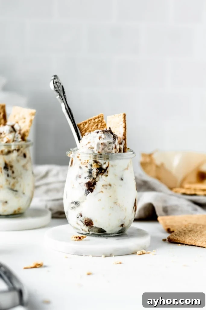 Cookie Monster Ice Cream Recipe: Fun Blue Cookie Dough Treat 7 cup of ice cream straight on