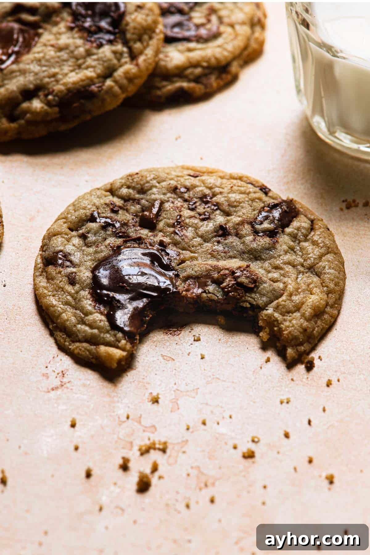 tender chocolate chunk cookie