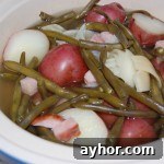Slow Cooker Ham with Potatoes and Green Beans Recipe 2 img 14156 2
