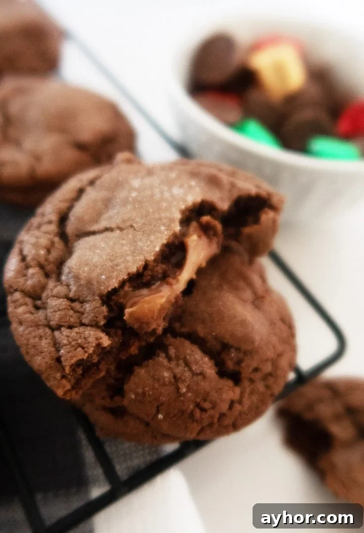 Rolo Cookies