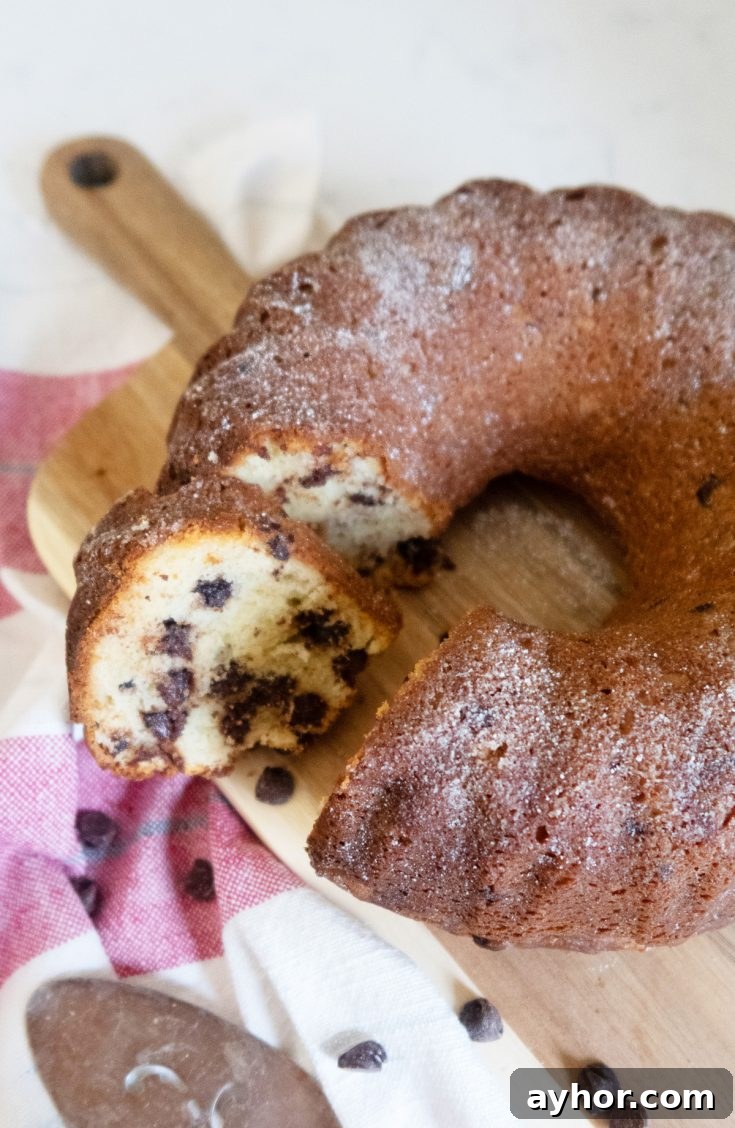 Chocolate Chip Coffee Cake
