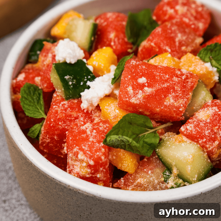 Watermelon Salad with Feta