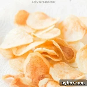 Crunchy Sea Salt Potato Chips — Lightly Salted Snack Pack 2 Home fried chips with sea salt. Kind of the most addicting thing ever ohsweetbasil.com