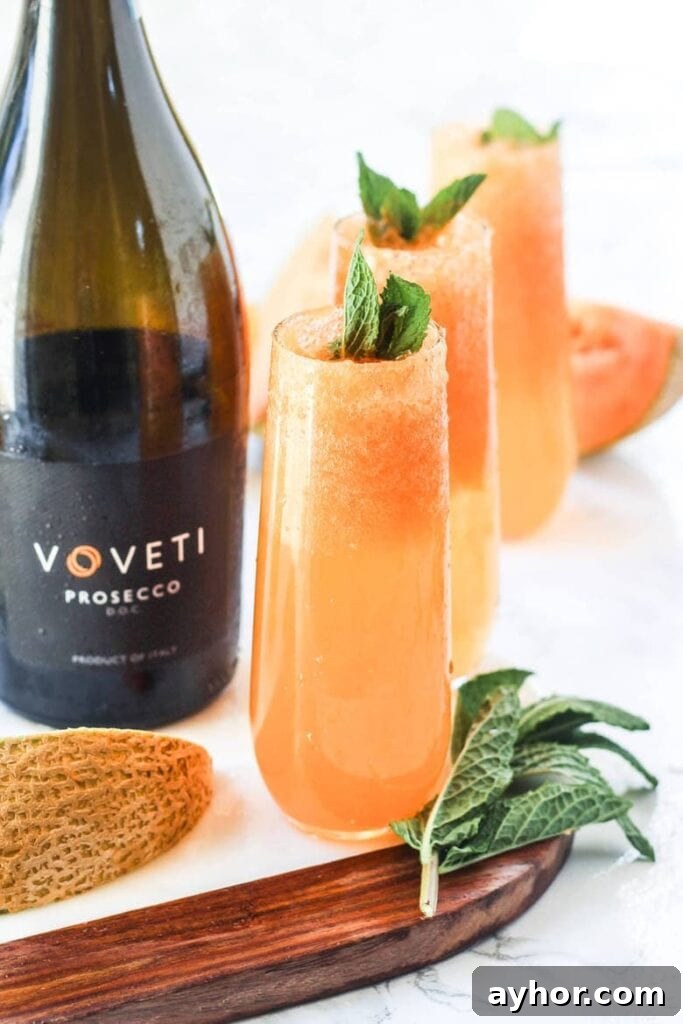 Canteloupe Bellinis Canteloupe Bellinis