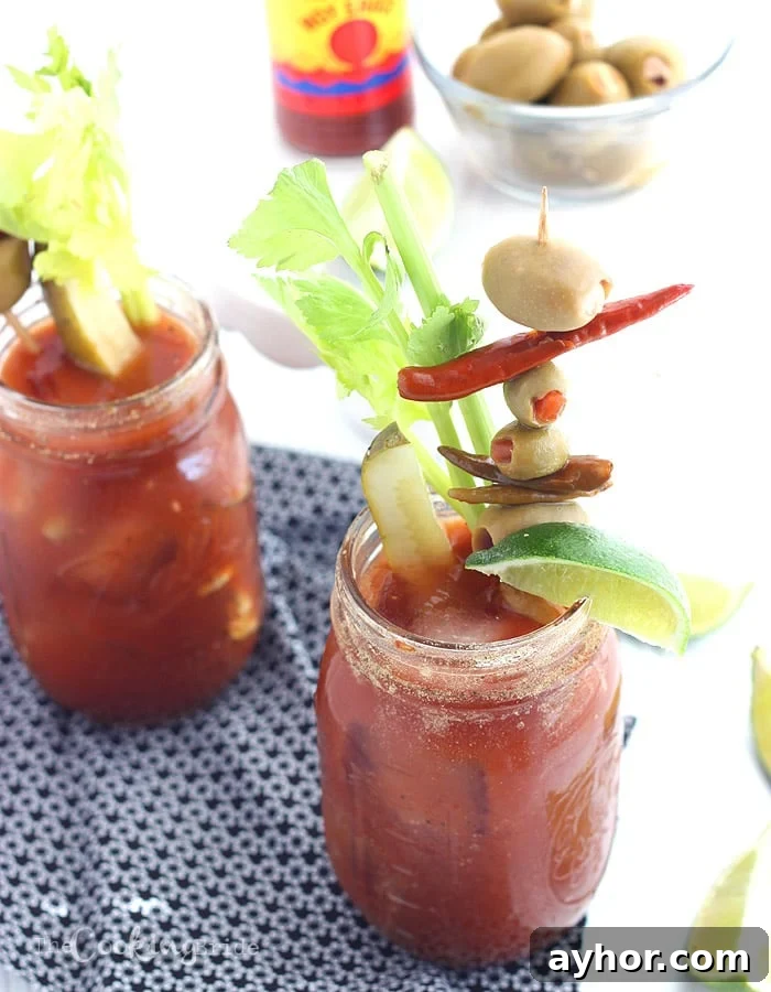 Bloody Mary Mix for a Crowd Bloody Mary Mix