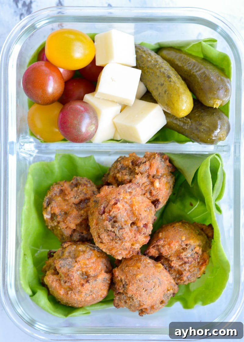 Bacon Cheeseburger Bites Recipe: Savory Mini Burger Appetizers 8 These delicious Bacon Cheeseburger Bites are perfect for a kid-friendly keto meal. Gluten-free, nut free, easy to meal prep, and under 1 net carb each!