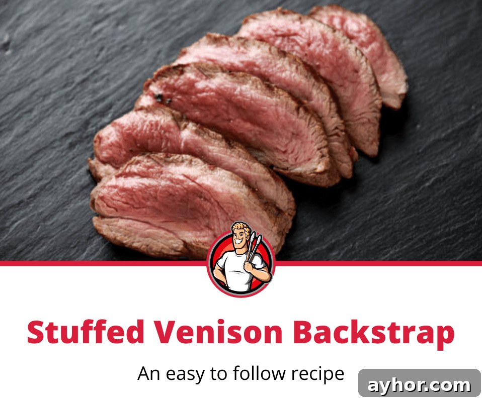 Herb-Stuffed Venison Backstrap Recipe for Hunters 2 stuff venison backstrap recipe