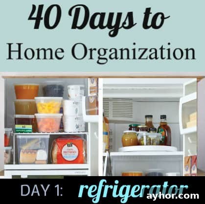 tips to organize your refrigerator