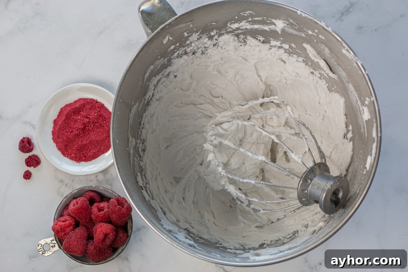 Whip the coconut cream solids