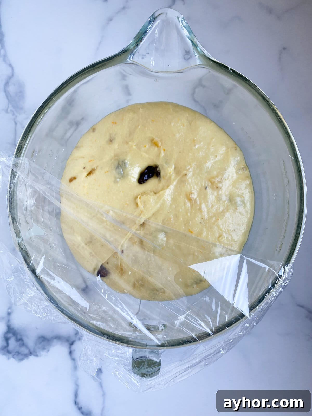 Classic Italian Panettone Recipe: Authentic Holiday Sweet Bread 14 Process for making panettone: after second rise.