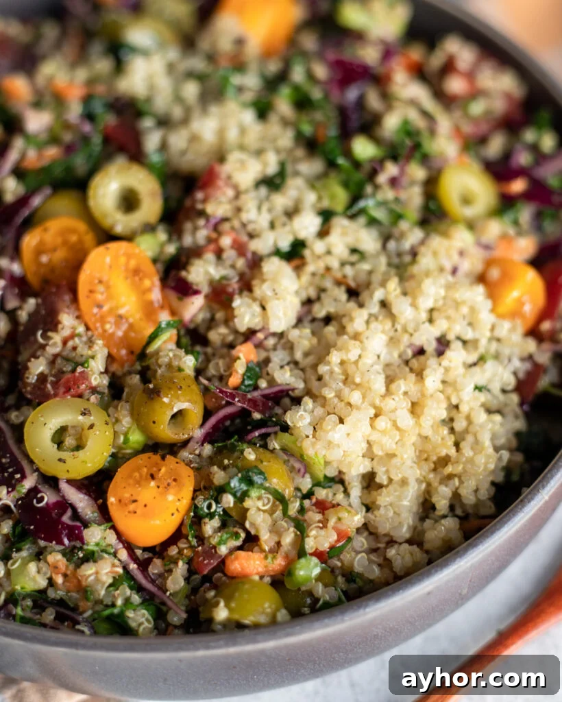 EIImage easy Kale and Quinoa Salad