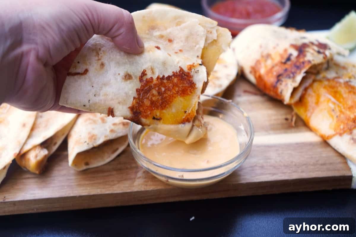 blackstone tacos with queso