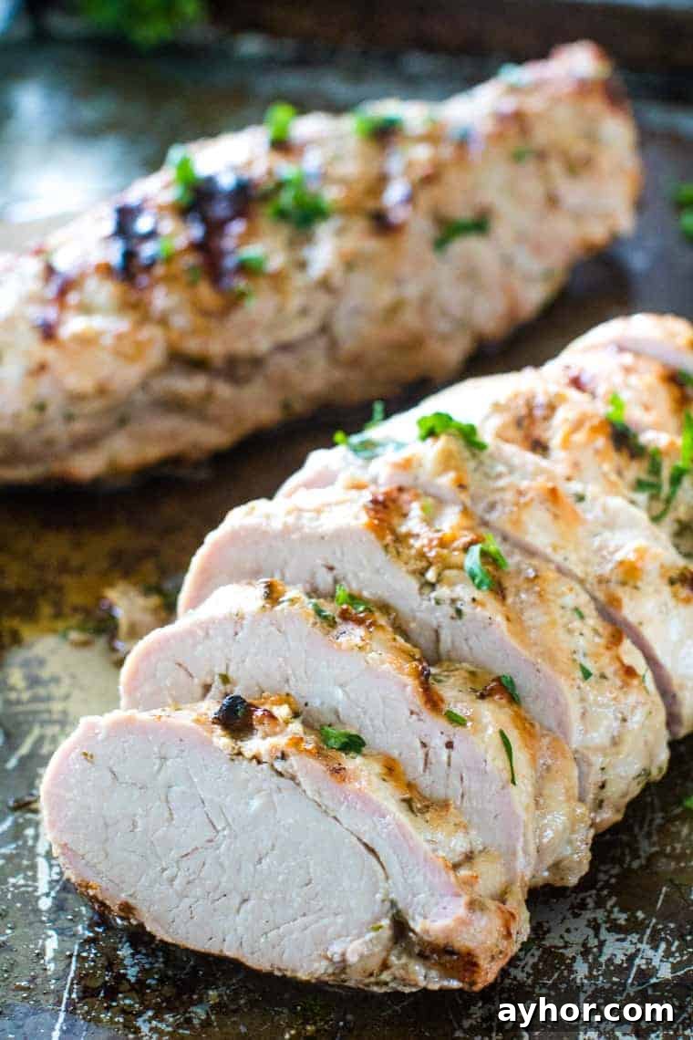 Ranch-Marinated Grilled Pork Tenderloin Recipe 2 Ranch Pork Loin cut into pieces