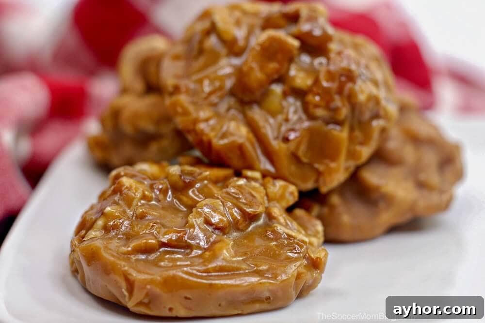 stack of pralines on plate