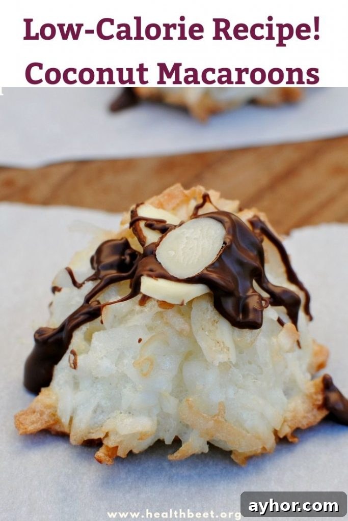 Low-Calorie Coconut Macaroons Recipe for Light Decadence 7 Low calorie recipe for coconut macaroons