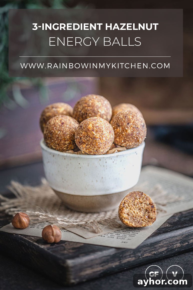 3-Ingredient Hazelnut Energy Bites for Quick Natural Fuel 3 3-Ingredient Hazelnut Energy Balls