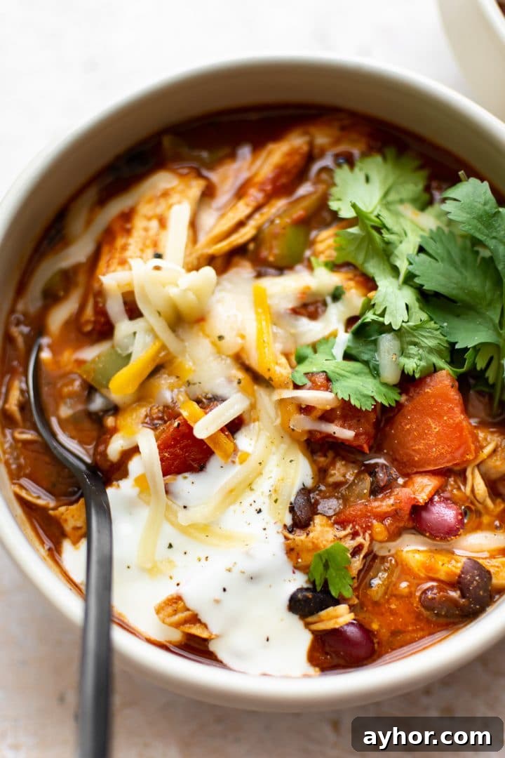 Turn Leftover Turkey Into Flavorful Chili Tonight 4 close-up of leftover turkey chili