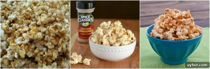 Reese's peanut butter cup popcorn