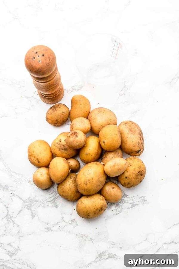 Pressure Cooker Potatoes: Quick Method for Tender, Fluffy Results 3 Ingredients for making perfectly boiled potatoes in an Instant Pot.