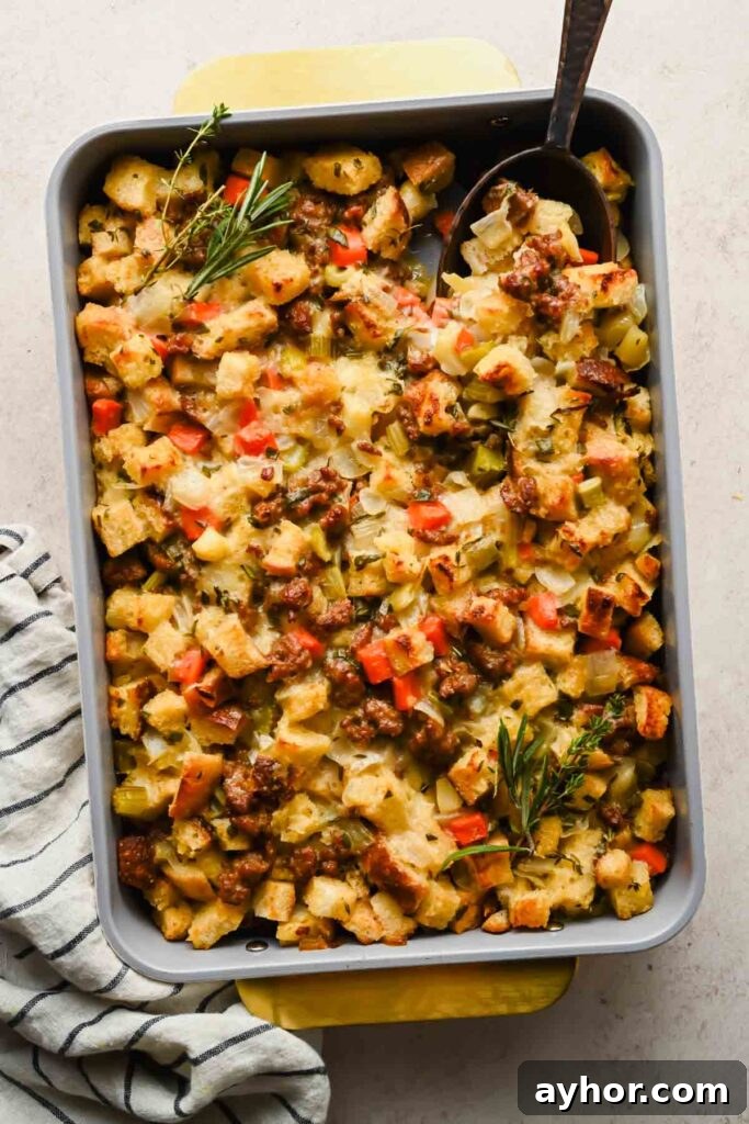 Festive Thanksgiving Sangria Recipe for Holiday Gatherings 11 sourdough stuffing