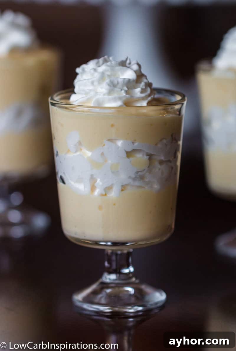Sugar-Free Keto Banana Pudding Recipe: Low-Carb Dessert 2 Keto Banana Pudding Recipe (Sugar Free Pudding)