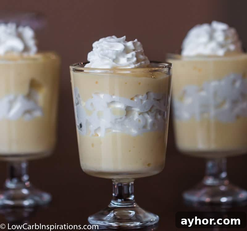 Sugar-Free Keto Banana Pudding Recipe: Low-Carb Dessert 12 Keto Banana Pudding Recipe (Sugar Free Pudding)