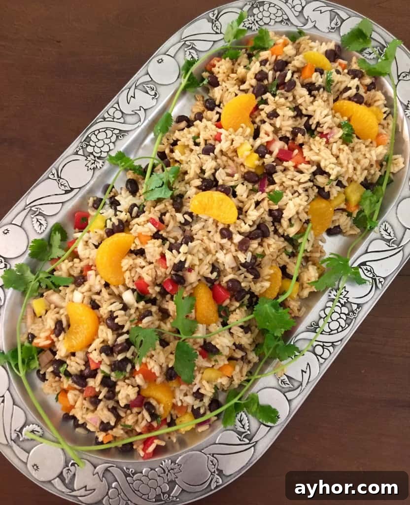 Black Bean and Rice Salad