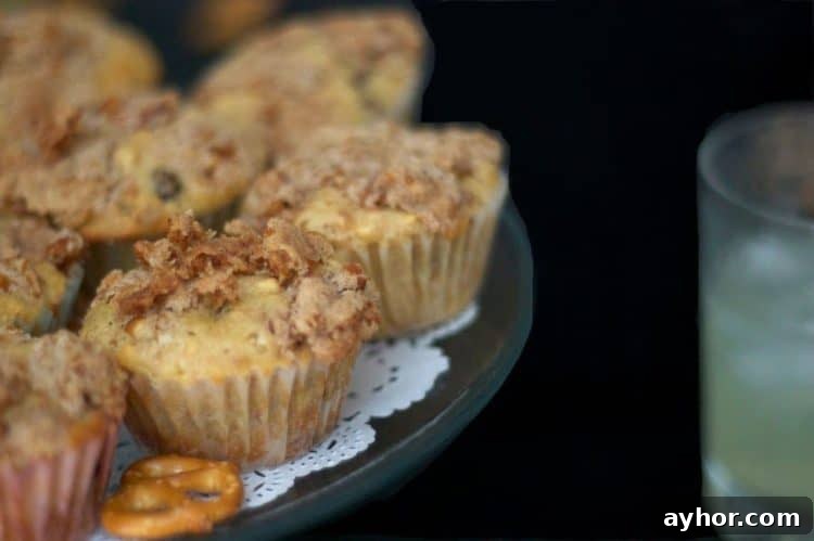 muffins on a stand 