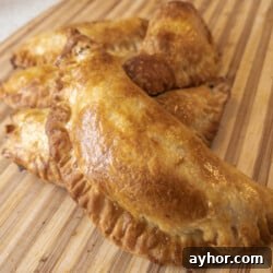Crispy Air Fryer Empanadas Recipe — Homemade and Flavorful 8 empanada close up featured