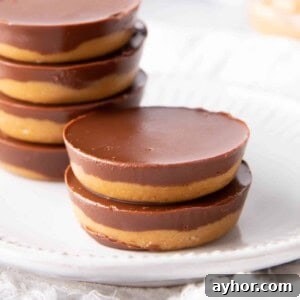 4 Ingredient Dark Chocolate Peanut Butter Cups (Vegan)