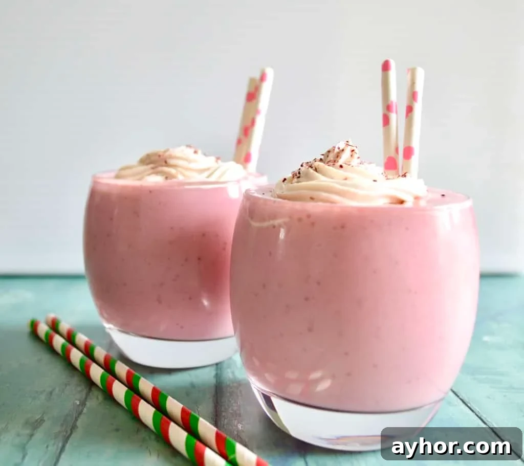 Proper Strawberry Milk