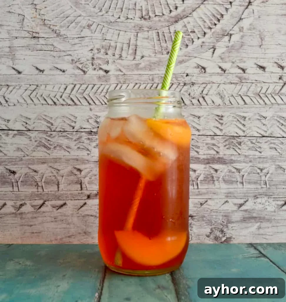Apple & Peach Rooibos Punch