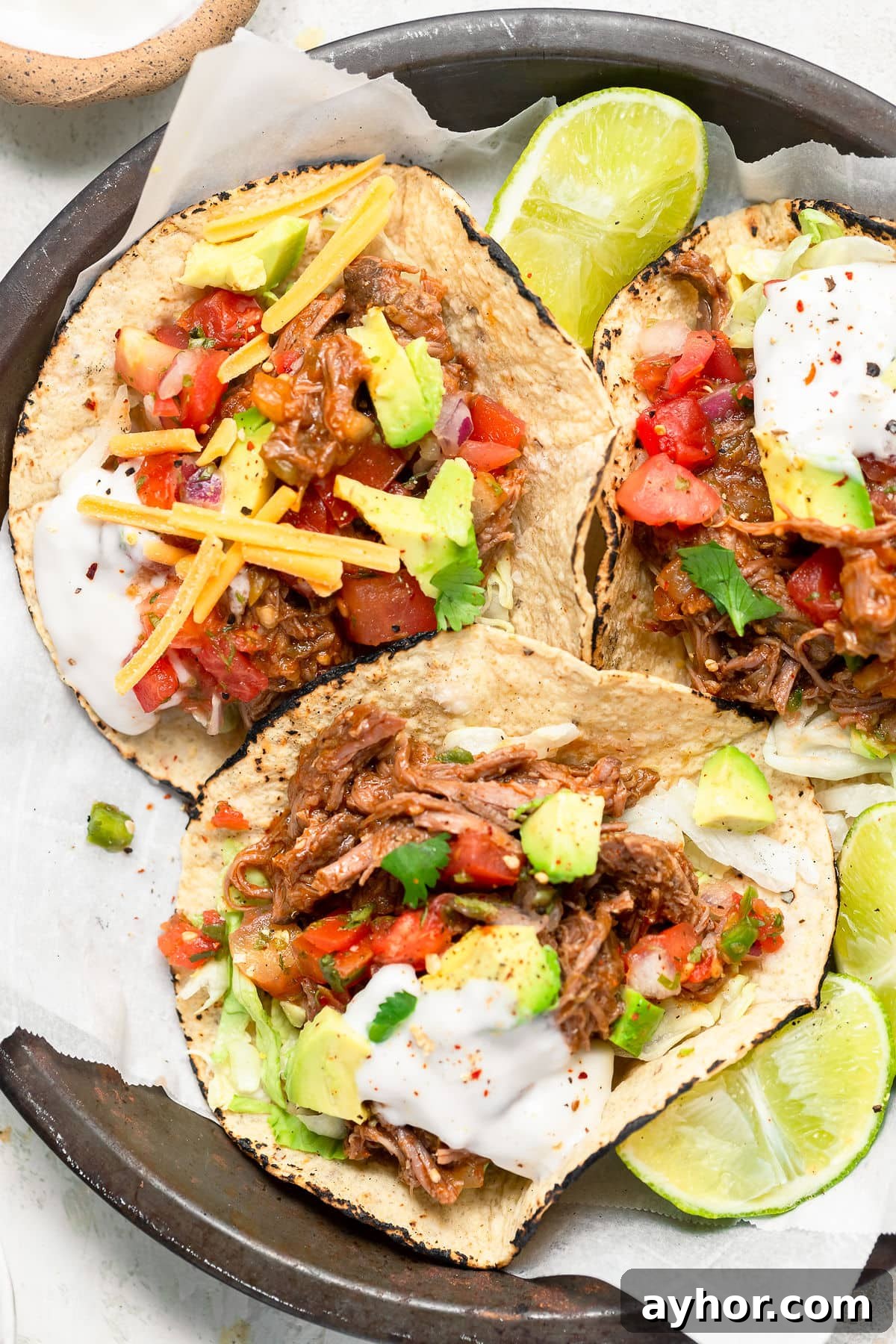 Slow Cooker Shredded Beef Recipe for Tacos and Sandwiches 2 crockpot shredded beef