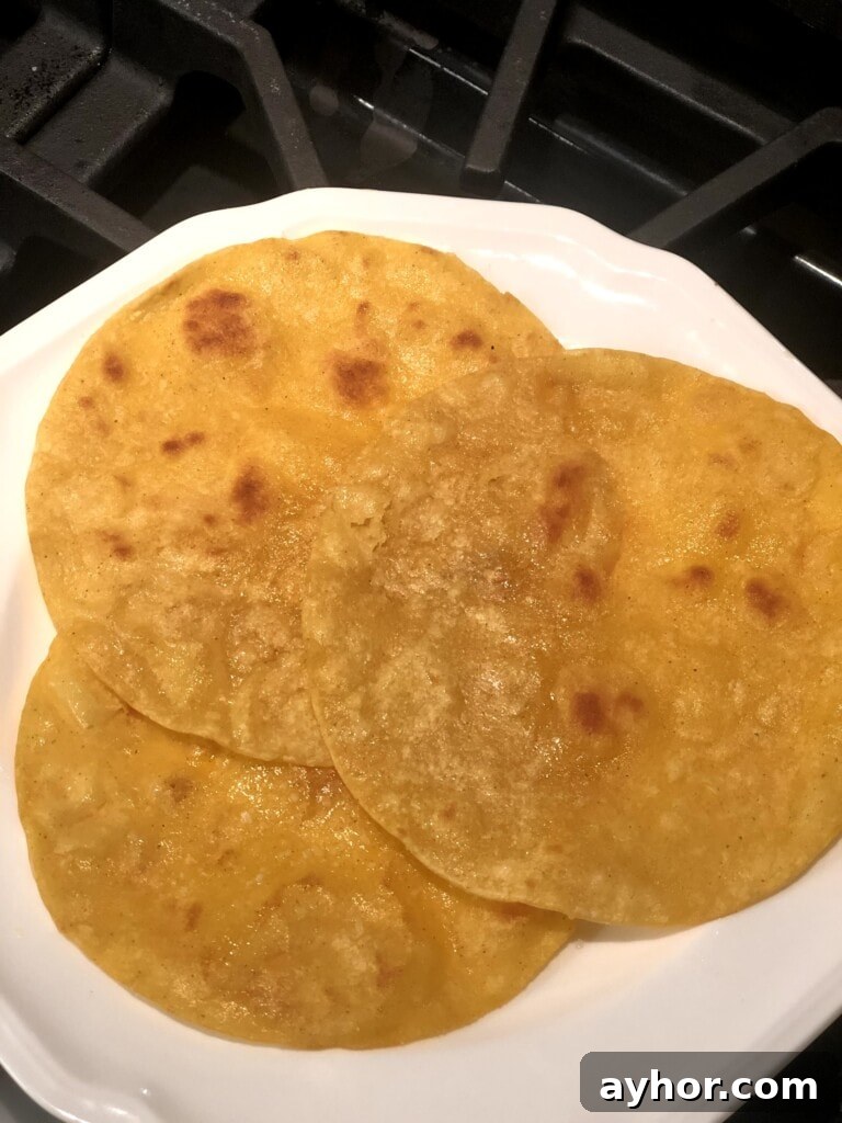 corn tortillas