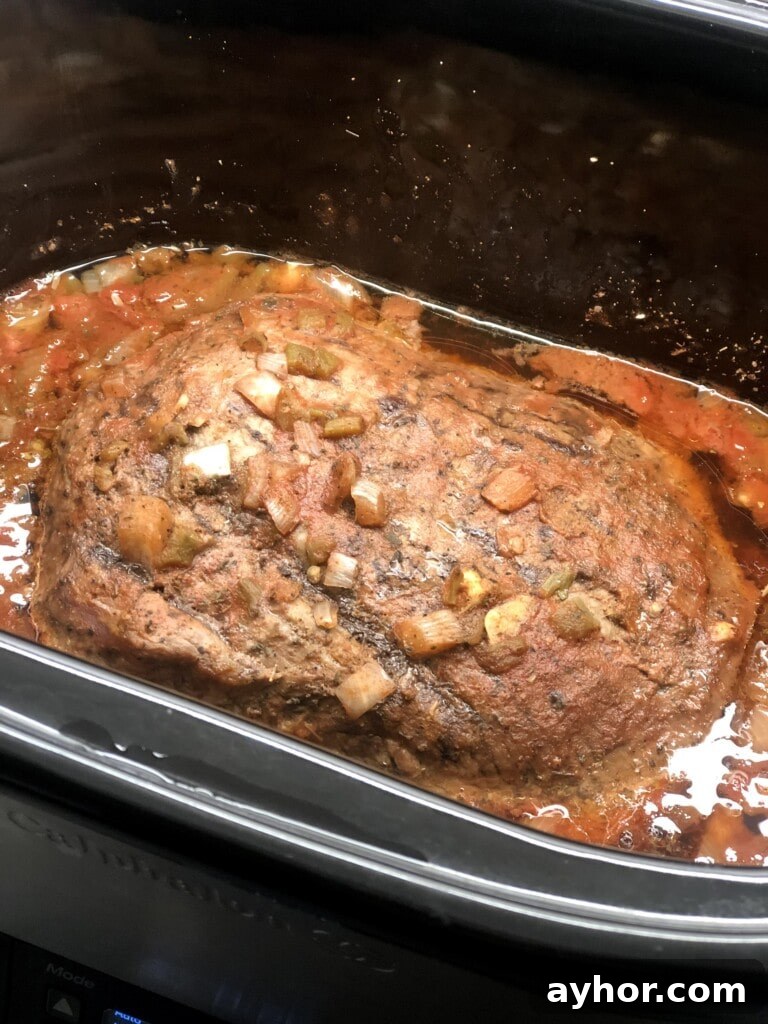 slow cooker shredded beef