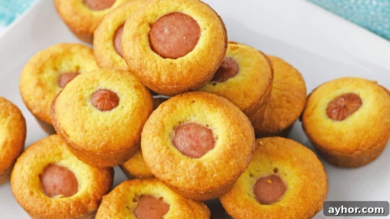 20 Must-Have Game Day Snacks You Won’t Want to Watch Without 3 Mini Corn Dog Muffins