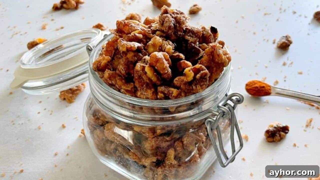 20 Must-Have Game Day Snacks You Won’t Want to Watch Without 5 Spiced Maple Walnuts.