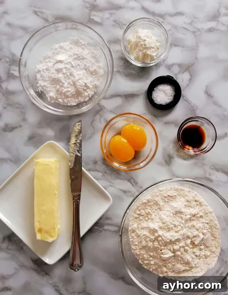 apricot jam filled sandwich cookies ingredients