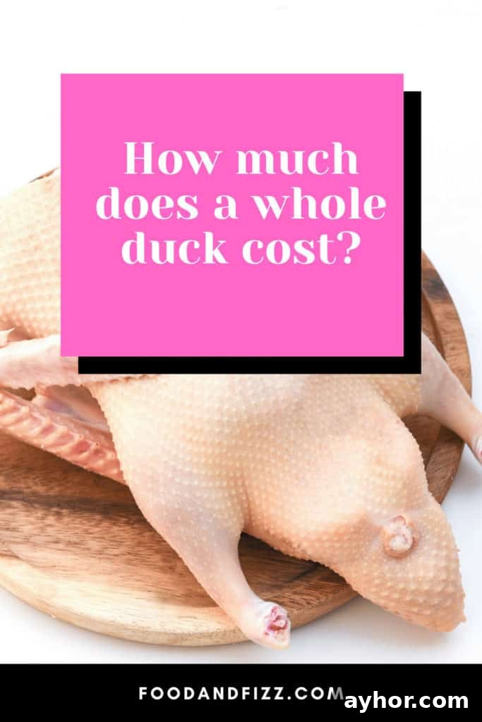 How Much Does a Whole Duck Cost? Price Guide and Buying Tips 2 How much does a whole duck cost?
