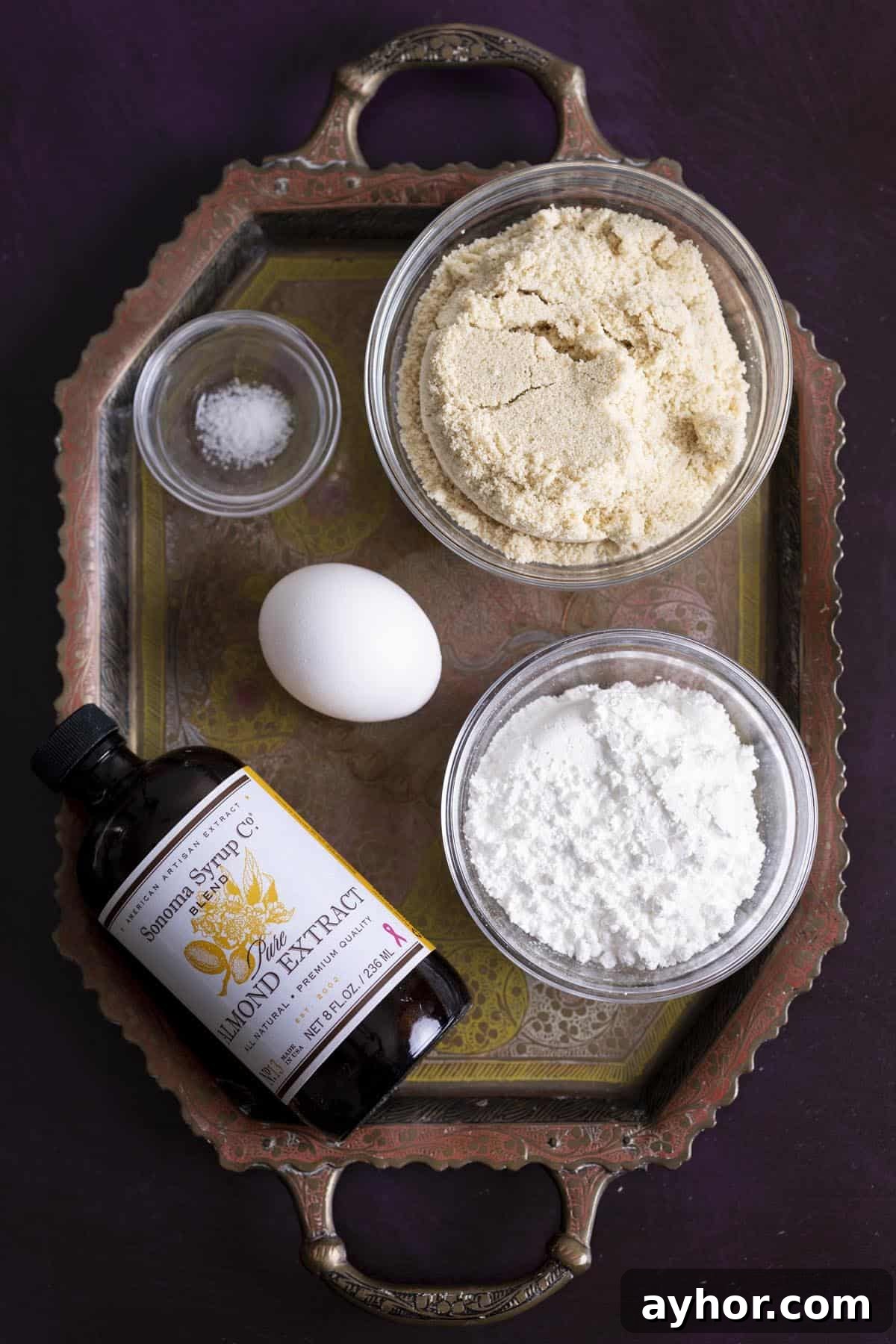 Homemade Almond Paste Recipe with Video Tutorial 2 Ingredients for almond paste.