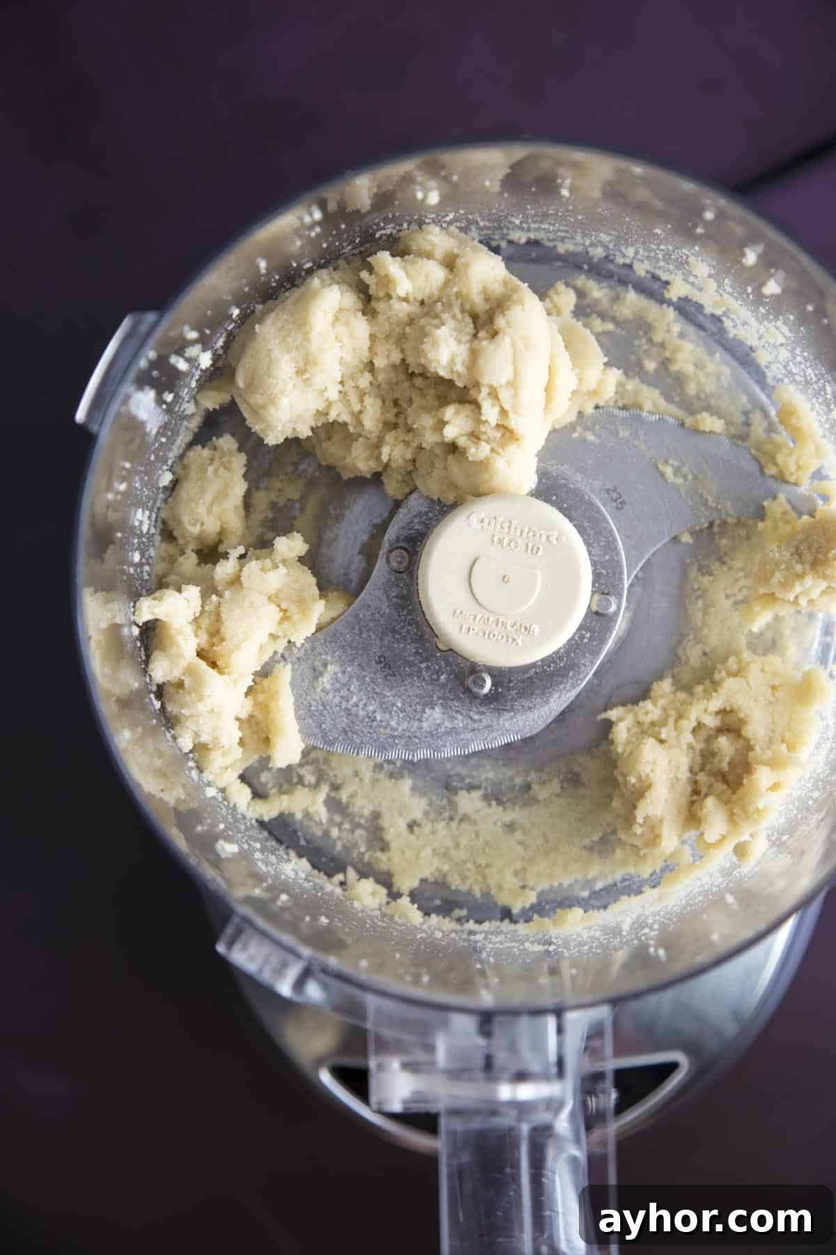 Homemade Almond Paste Recipe with Video Tutorial 6 Homemade Almond Paste made in a food processor.