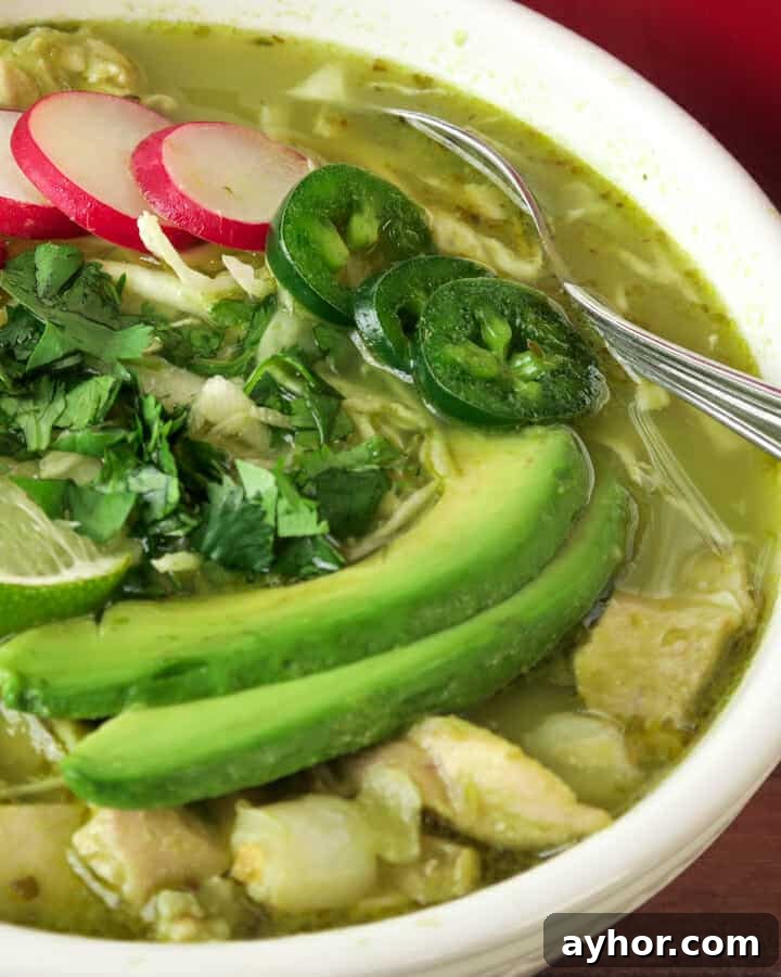 Chicken Pozole Verde Recipe — Gluten-Free Mexican Stew 12 Chicken Pozole Verde {Easy, Healthy, Gluten-free Recipe}
