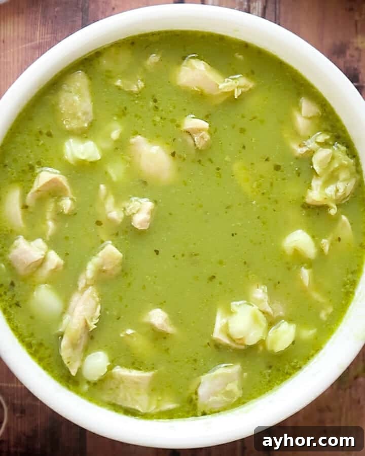Chicken Pozole Verde Recipe — Gluten-Free Mexican Stew 5 Chicken Pozole Verde {Easy, Healthy, Gluten-free Recipe}