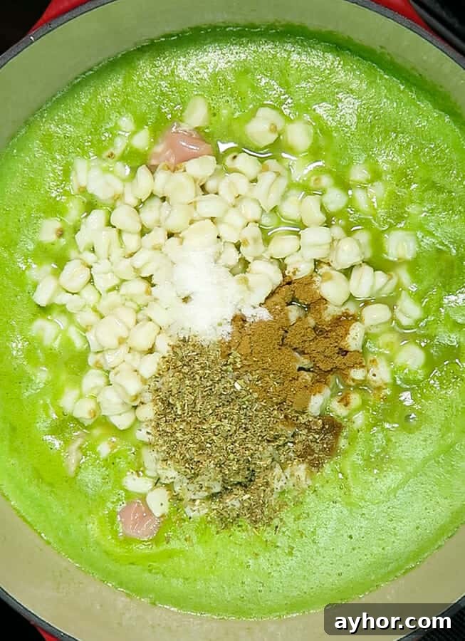 Chicken Pozole Verde Recipe — Gluten-Free Mexican Stew 9 img 4651 8