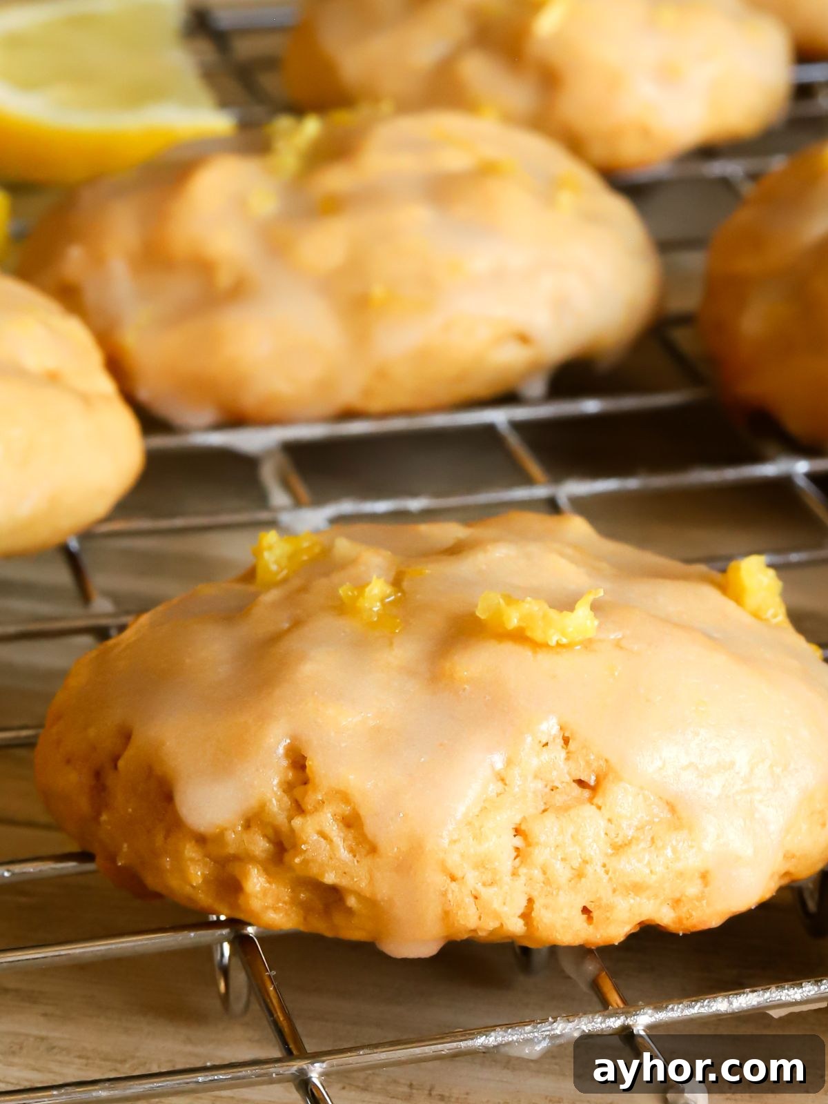 Cottage Cheese Lemon Cookies