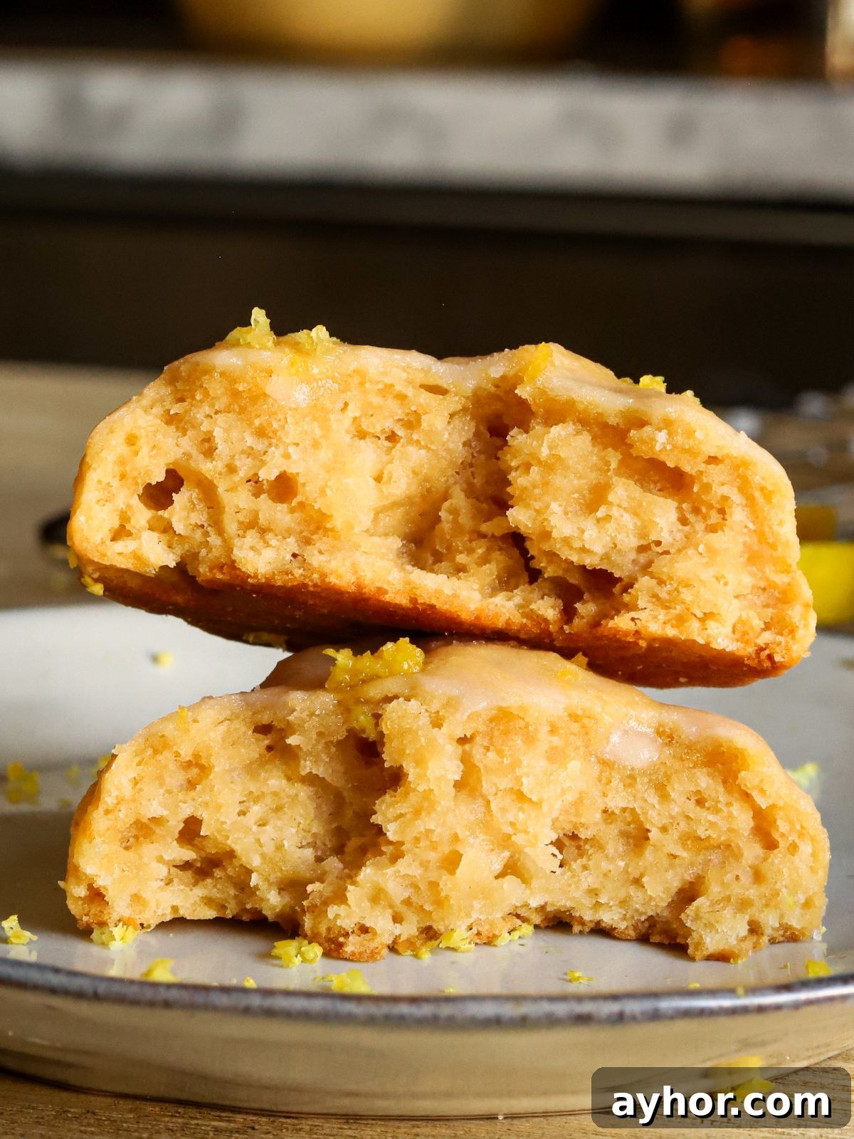Easy Cottage Cheese Lemon Cookies