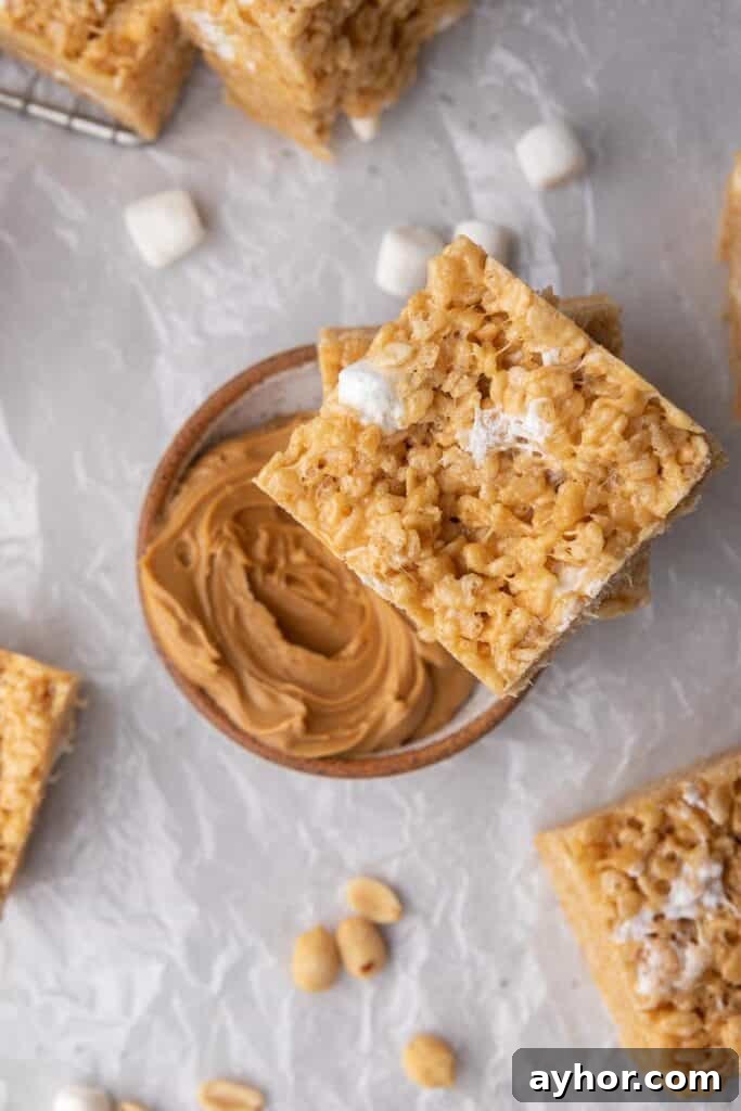 No bake peanut butter snack